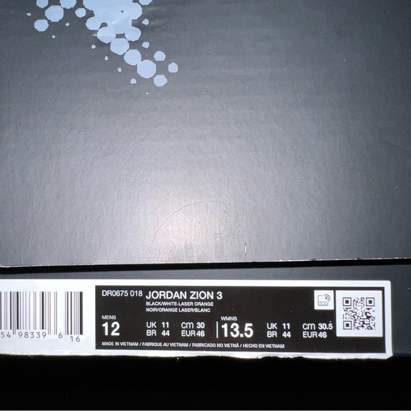 ✔️New✔️ NIKE Jordan Zion 3 Gen Zion - Picture 10 of 10